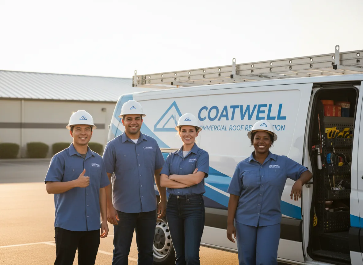 Commercial roof coating company in Woodbury Heights, NJ